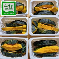 강원도 홍천 유기농 단호박 슬라이드, 3개, 500g