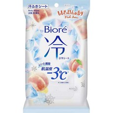 [2개 세트] 비올레 냉 시트 모모 비누의 향기 20장