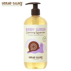 리틀트위그 카밍 라벤더 502ml 워시 베이비 17oz 목욕용품, 1개