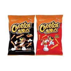 치토스 매콤달콤한맛 82g 4p + 스모키바베큐맛 82g 4p 세트, 1세트