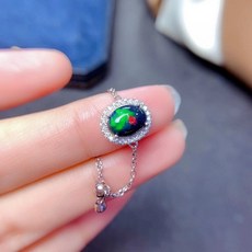 블랙오팔반지