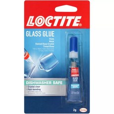 Loctite 233841 2 Gram Heavy Duty Glass Glue Tube Pack of 1, 1개