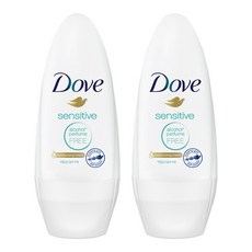 도브 데오드란트 롤온 센서티브 40ml 2개 겨드랑이 땀 냄새 제거