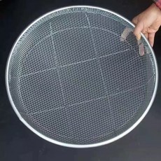 벼 자갈 돌망 채돌고르는 채망, 직경 22cm 구멍 직경 2mm, 1개