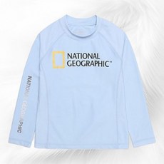 내셔널지오그래픽 키즈 N202KRG630 BIG-LOGO 레쉬가드 398812
