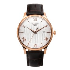 T063.610.36.038.00 티쏘 TISSOT 트레디션 가죽시계