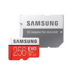 Micro SDHC 카드 EVO PLUS 256GB 삼성