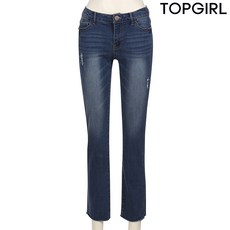 [TOPGIRL] 데님 스크래치 워싱 팬츠_TIC8DP803F