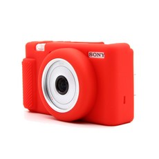 소니 브이로그 카메라 ZV-1M2 컬러 하우징 범퍼 케이스, RED, 1개