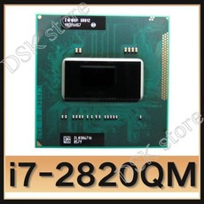 인텔 코어 i7-2820QM i7 SR012 2.3 GHz CPU 프로세서 45W 소켓 G2 / rPGA988B - i79700kf