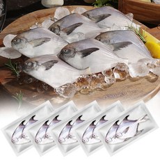 마시따구 남해 손질 병어 2마리x5팩 총 10마리 제철 생선 병어찜 병어조림 병어구이 병어회 국내산 자연산 급속냉동, 5개