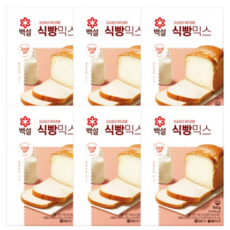 백설 식빵믹스, 760g, 6개