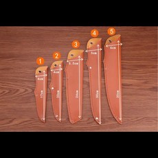PU 인조 레더 범용 칼 가정용 칼집 휴대용 과일 주방 액세서리, [04] NO.2, 1개