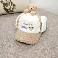 코듀로이곰돌이모자