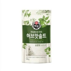 CJ제일제당 백설 허브맛 솔트 오리지날, 100g, 2개