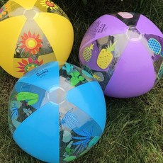 스팽글투명비치볼