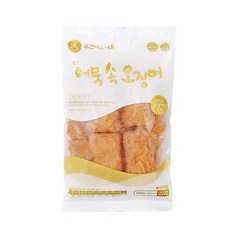 미도식품 어묵속 오징어 (해삼) 350g 어묵, 18개