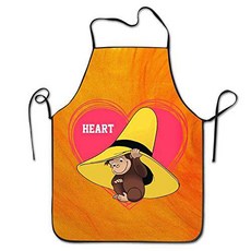 Fs2A1X Curious George Kitchen Cooking BBQ Apron, 상세내용참조