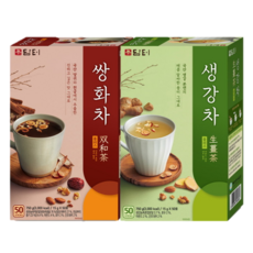 (올따옴) 담터 생강차 플러스 50T+쌍화차 플러스 50T