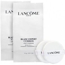 랑콤 LANCOME 블랑 엑스퍼트 쿠션 컴팩트 L n 리필 (2 개 세트) # BO - 01 [병행 수입품], 1, 단일상품