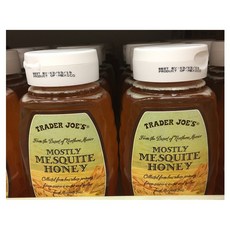 Trader Joe's Mostly Mesquite Honey 트레이더 조 모스틀리 메스키트 허니 24oz(680g) 2팩, 2개