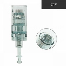 오토 MTS 니들 카트리지 10/20Pcs Dr. Pen M8 Cartridges 11 16 36 42 나노 Micro Needling for 닥터펜 Microneedling 11, 1개_24핀