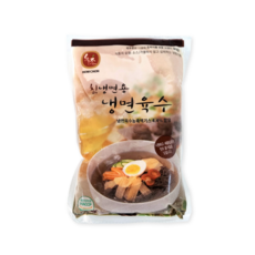 하우촌 칡냉면 육수 낱봉 교동식품, 30개, 330g