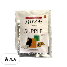산코 supple416 파파야효소 토끼 영양제, 20g, 7개