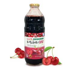 프리미엄 타트체리 원액 터키산 1000ml NFC 착즙원액 100프로 타트체리진액 즙 체리주스 엘라그산 에스트로겐 엄마선물 여성, 2개