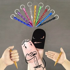 개인 여성 호신용쿠보탄 호신용품 경호장비 경호용품 9색상, 골드, 1개