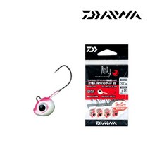 다이와 월하미인 라이트 지그헤드 SS 야광 볼락 아징 바늘, 10개