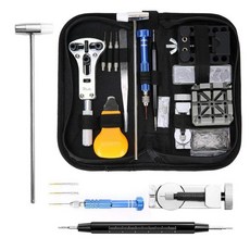 144pcs 시계 수리 시계 도구 백 케이스 오프너 스프링 바 핀 핸드 리무버 horloge gereedschap reparatie tool kit case