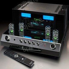 McIntosh MA352 통합 파워 앰프 전면 및 후면 앰프