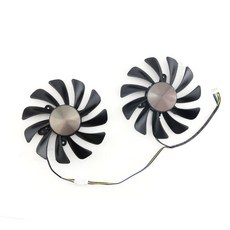 XHSESA 내구성 GAA8S2U 그래픽 카드 팬 교체용 GPU 냉각 냉각기 ZOTAC GTX1080ti 1070ti 1070AMP 에디션 수리 부품로고 포함 1080ti 10, for 1080ti 1070ti with logo, 01 1080ti 1070ti logo