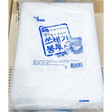 [무료배송]에코프랜드 쓰레기봉투흰색 100L 78x95cm 50매 X12/다량/식당/비닐봉지/착한리필/손잡이 비닐백/분리수거비닐봉투