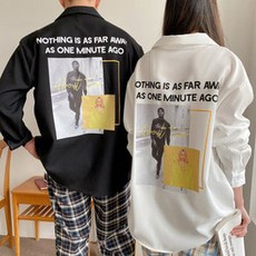 남자프린팅셔츠