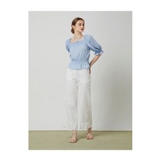 CC콜렉트스티치 와이드 데님 팬츠 C242PSA4371169956
