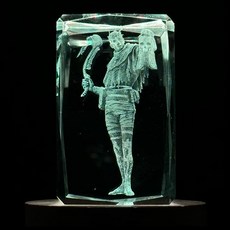 데바데 살인마 크리스탈 피규어 LED 무드등 Dead by Daylight - USB Port 연결 -, 레이스, 1개