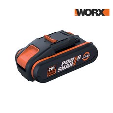 [KC인증]WORX 배터리 20V 2.5AH WA3572, 1개입, 1개 - wac540