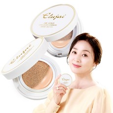 엘루자이 24K골드 콜라겐 쿠션 15g SPF 50+ PA++++ 광채 쿠션 리필세트 23호