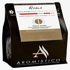 Aromistico | Italian Medium Dark Roast Whole Bean Gourmet Coffee Blend Finest Smooth Aroma | ROMA B, 1