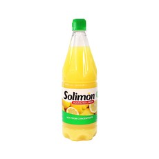 [솔리몬] 스페인 착즙 레몬 즙 990ml(1리터) 감성 캠핑 음식 홈바 하이볼 쿠시카츠, 990ml