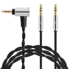 FAAEAL HE400SE 밸런스 케이블 Hifiman Sundara HE4XX HE-350 HE1000 HE-400i(새 에디션) HE560 4.4mm - 듀얼 3.5mm 소, 2.5mm to dual 3.5mm