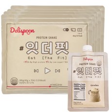 [본사 당일출고]델리스푼 단백질 쉐이크 잇더핏 5주플랜 (미숫가루맛 35개입)