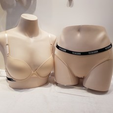 예스 예스코드 베이지 브라 팬티 세트