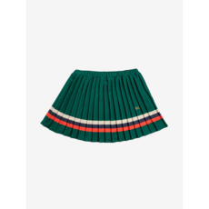 [BOBO CHOSES] 보보쇼즈 23FW 키즈 스커트 Stripes pleated woven skirt 223AC093