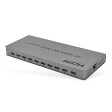 LANSTAR LS-HDM902 9:1 HDMI 멀티뷰어 스위칭허브/서버-프린터서버, 선택없음, 1개