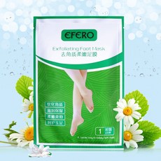EFERO 알로에 엑스 폴리 에이 팅 풋 마스크 스크럽 화이트닝 레쥬 베네이션 데드 필 리페어 풋 필링 마스크 피트 마스크 풋 케어|발|, 1개, 단일, CHINA