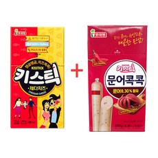 롯데 키스틱550g+문어콕콕600g 묶음 간식 소시지 어린이 주전부리 맥주안주, 상세페이지 참조