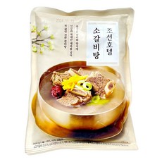 신세계라이브쇼핑 조선호텔 소갈비탕 730gX4팩 (직), 7개, 730g